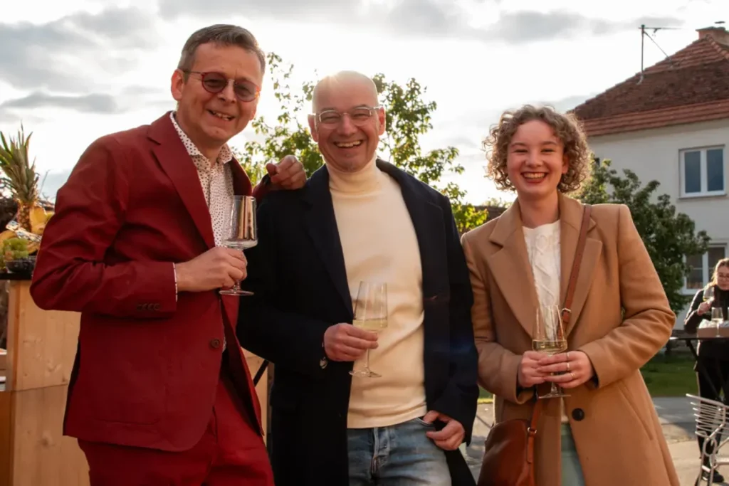 Foto von Hannes und Emily Herbsthofer und Schuh Andreas 