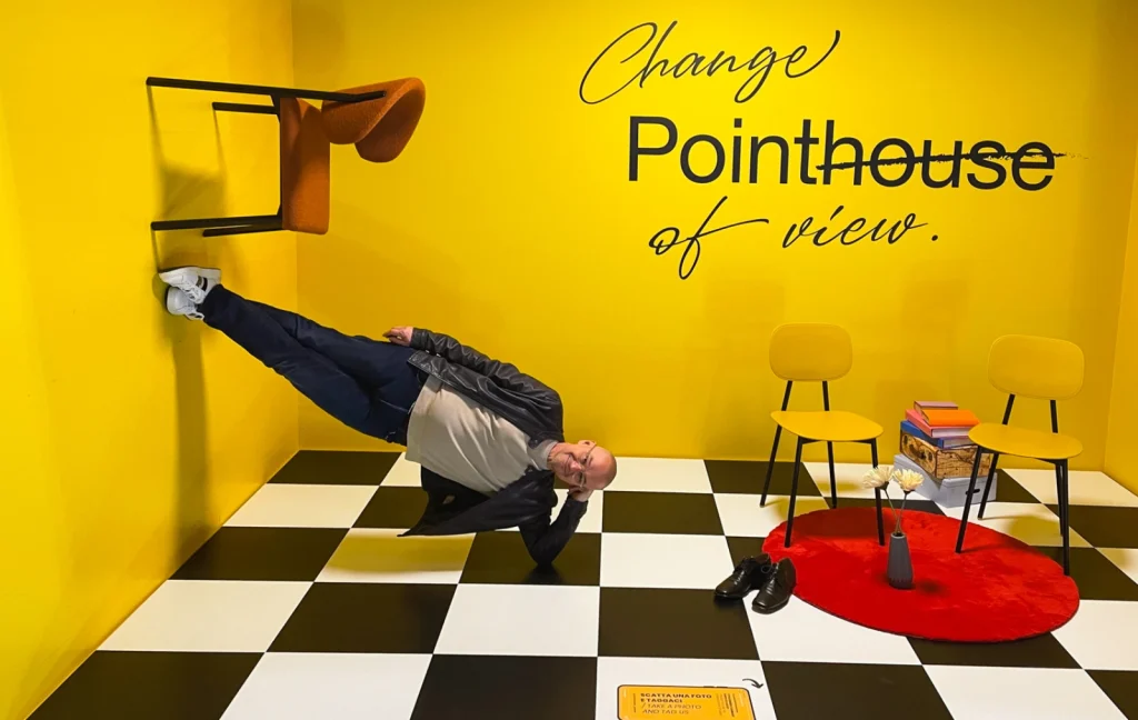 Hannes Herbsthofer im Change Pointhouse of view