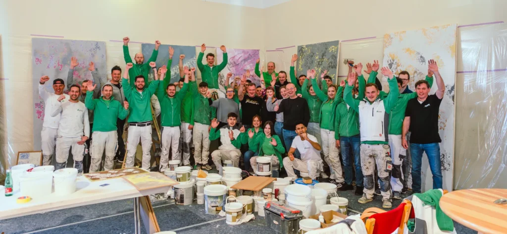 Gruppenfoto von der Schulung