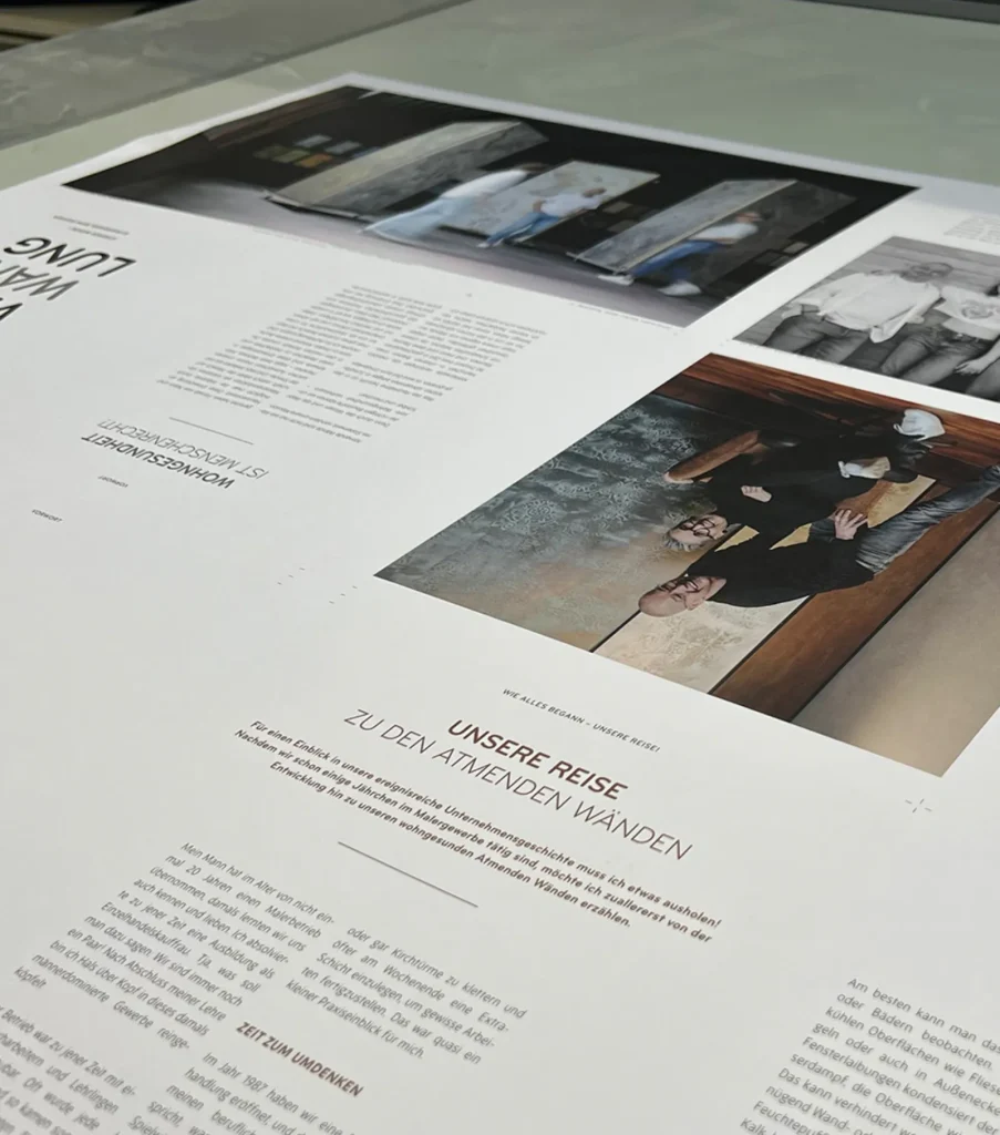 Bild vom ersten Druck