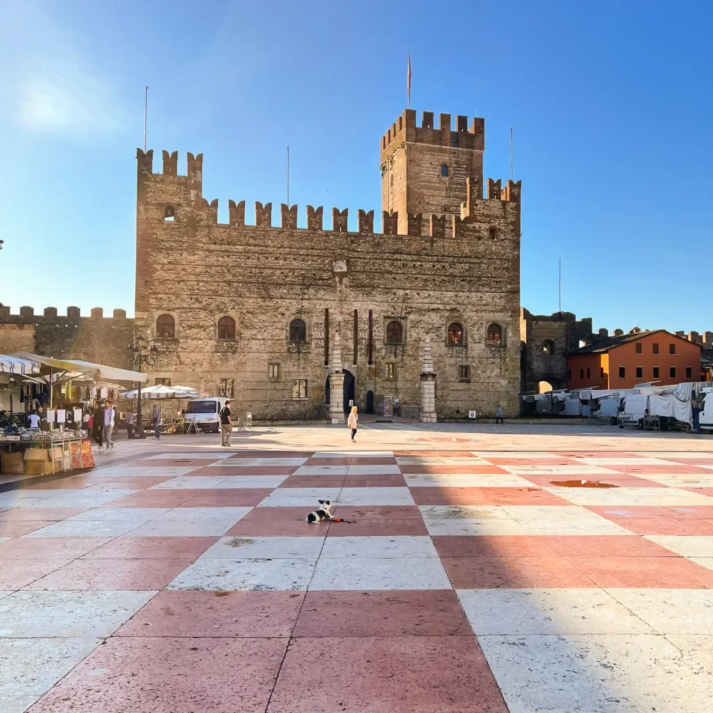 Burg in der Stadt Marostica 